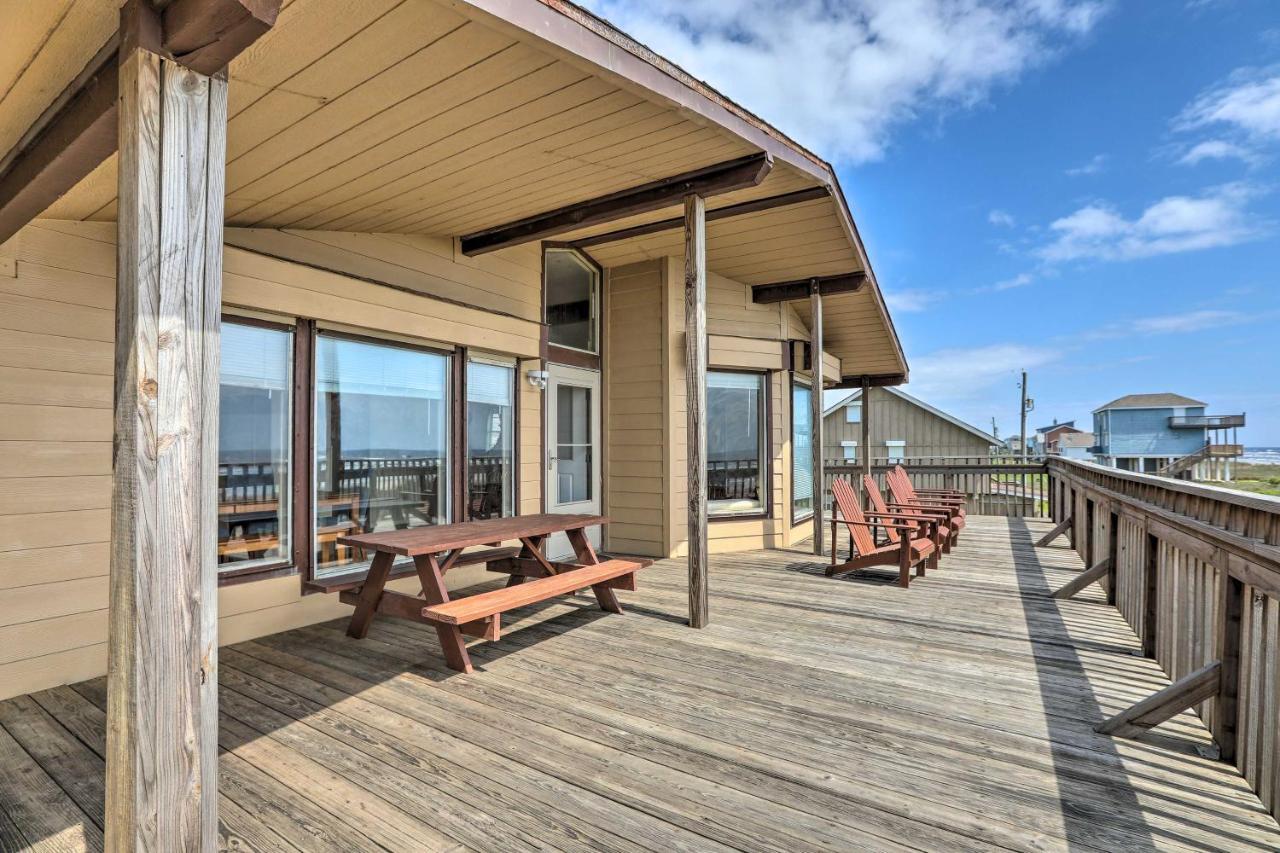Galveston Home With Spacious Deck Steps To Beach! Eksteriør billede