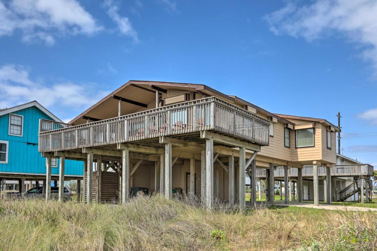 Galveston Home With Spacious Deck Steps To Beach! Eksteriør billede